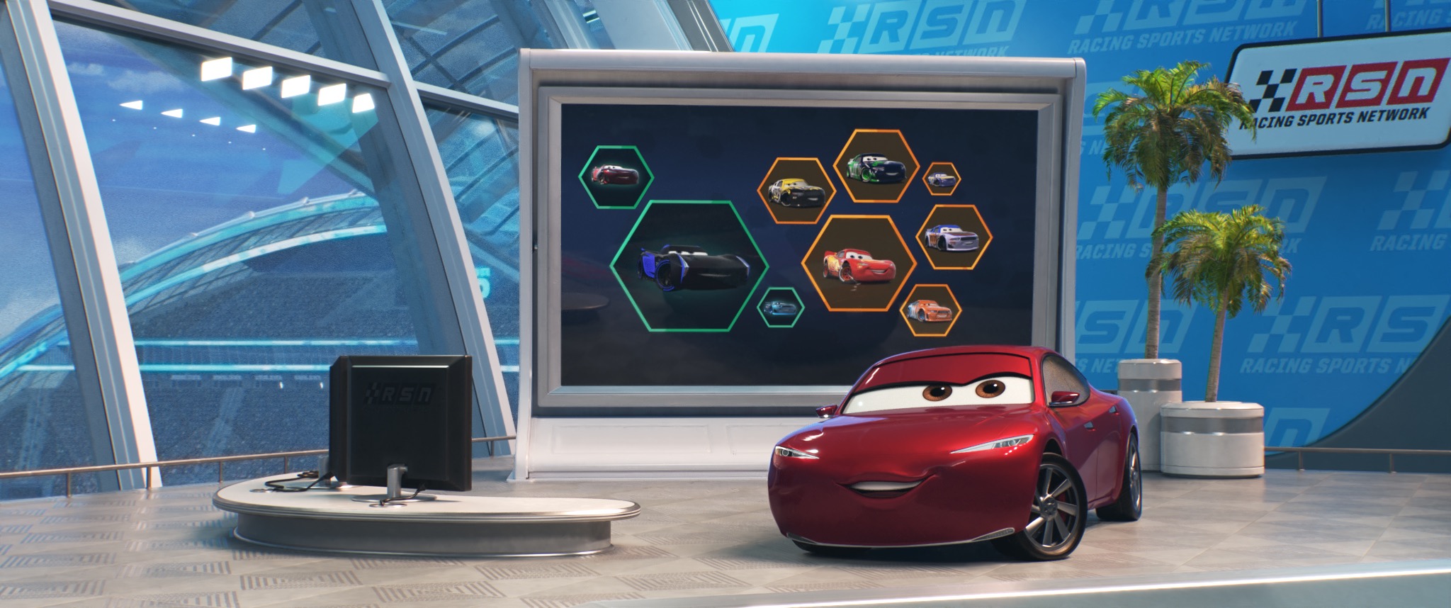 KEY CAST & CHARACTERS | Cars 3 | DISNEY | PIXAR | Lewis Hamilton