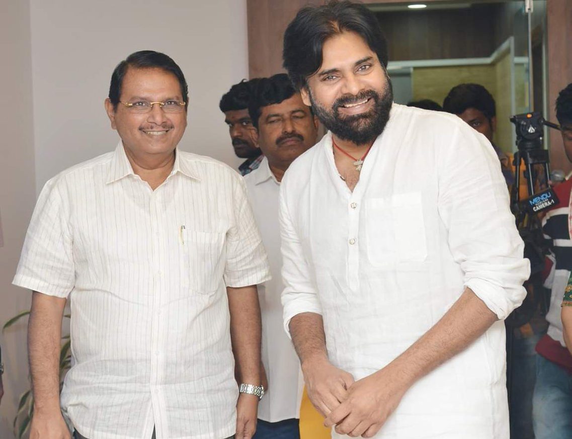 Pawan Kalyan welcomed former Tamil Nadu chief secretary Ram Mohana Rao into Janasena