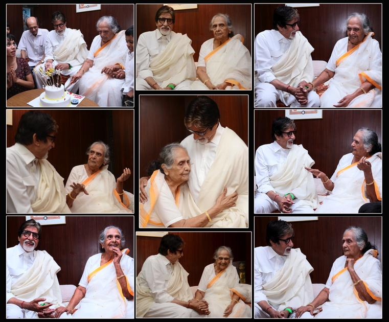 Amitabh meets on screen mom