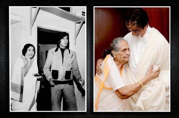 Amitabh meets screen mother