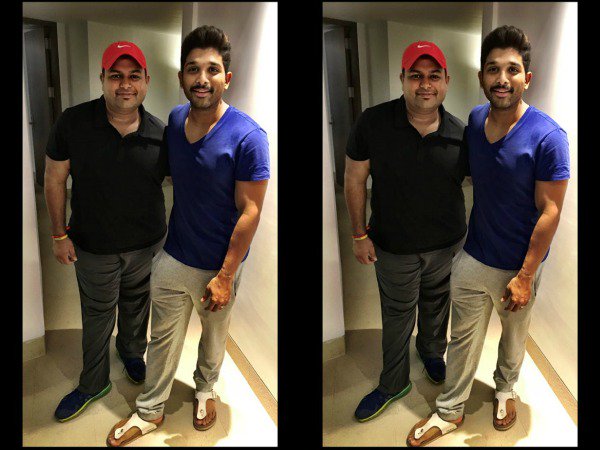 allu arjun thaman