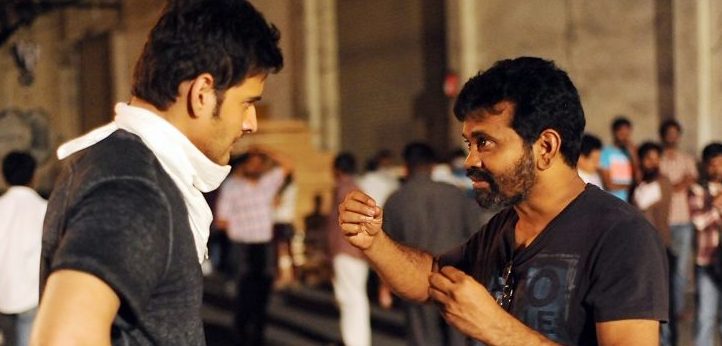 Mahesh Babu and Sukumar during 1:Nenokkadine film making