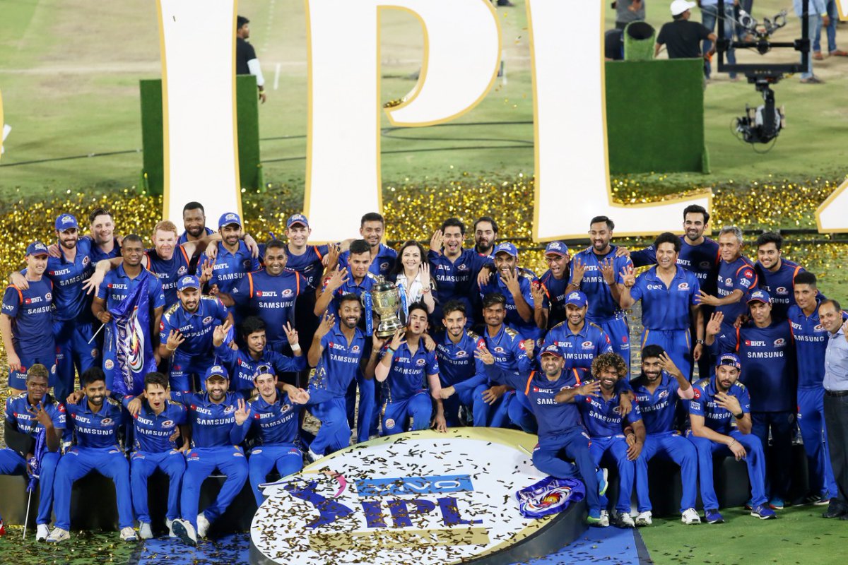 Mumbai Indians Win 4th Indian Premier League Title