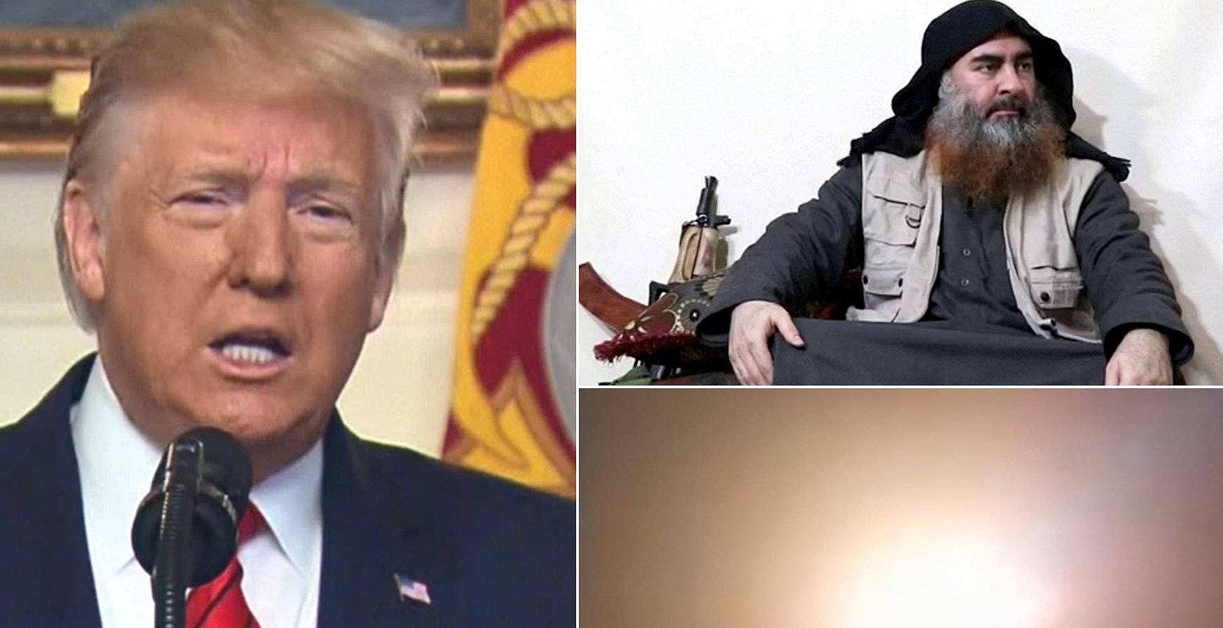 ISIS Leader al-Baghdadi “Died Like a Dog, Died Like a Coward”, Says Trump