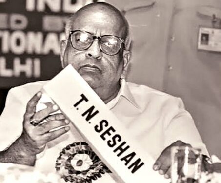 Chief Election Commissioner Who Made His Mark | T N Seshan